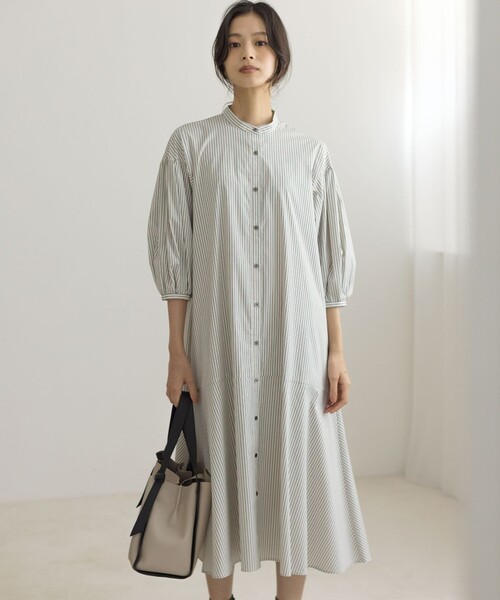 組曲 クミキョク ブラック シャツワンピース 楽天市場】【SALE／50%OFF】【サッシュベルト付き】パールボタン