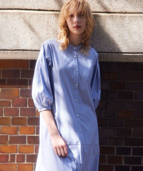 コンパクトシャーティング ワンピース（シャツワンピース）｜組曲