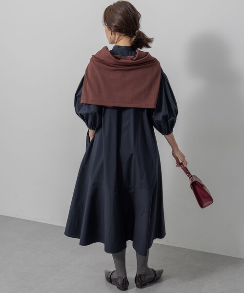 コンパクトシャーティング ワンピース（シャツワンピース）｜組曲