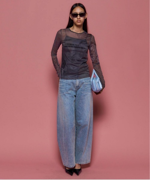 Cocoon Curve Denim Pants/コクーンカーブデニム（デニムパンツ