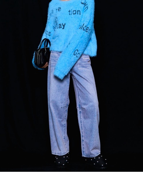 セール】Cocoon Curve Denim Pants/コクーンカーブデニム（デニム