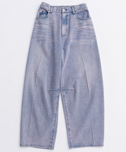 Cocoon Curve Denim Pants/コクーンカーブデニム（デニムパンツ