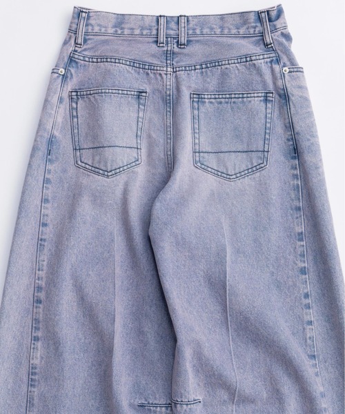 Cocoon Curve Denim Pants/コクーンカーブデニム（デニムパンツ