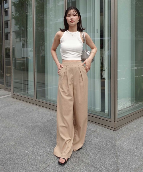 CORNERS（コーナーズ）の「アメスリショートタンク（タンクトップ・レディース・グレー/ホワイト/ブラック・M）」の14枚目の写真