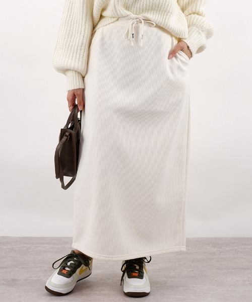 セール】【あったか裏ボアシリーズ】裏ボアコーデュロイスカート