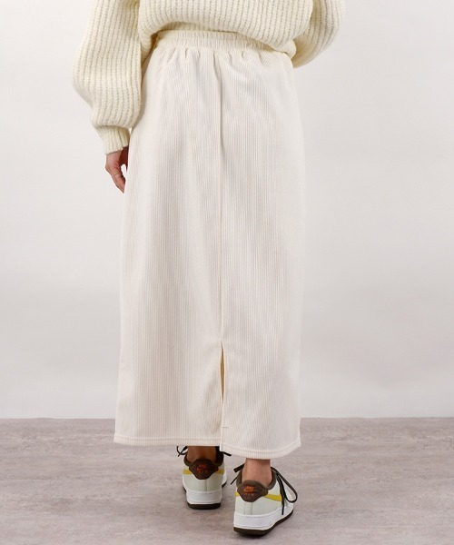 セール】【あったか裏ボアシリーズ】裏ボアコーデュロイスカート