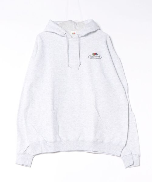 FRUIT OF THE LOOM(フルーツオブザルーム)の「FTL PRINT HOODIE1 / ユニセックス / ジェンダーレス / フーディ(パーカー・メンズ・ブラック/レッド/ネイビー/グレー/ワイン/ホワイト・L/M/XL)」の2枚目の写真