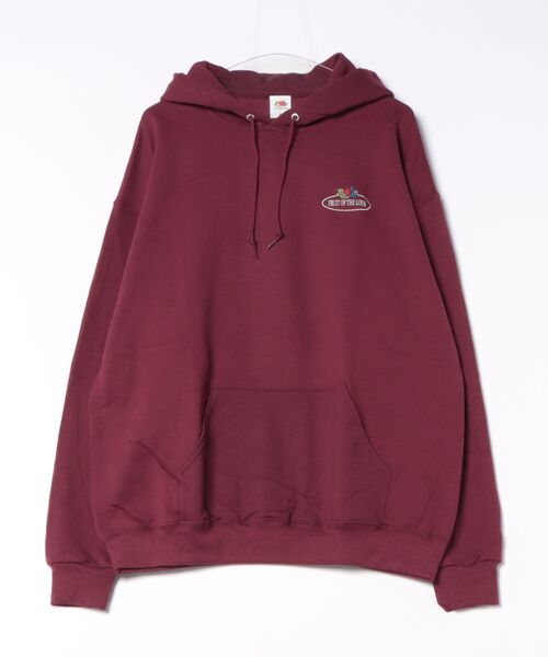 FRUIT OF THE LOOM(フルーツオブザルーム)の「FTL PRINT HOODIE1 / ユニセックス / ジェンダーレス / フーディ(パーカー・メンズ・ブラック/レッド/ネイビー/グレー/ワイン/ホワイト・L/M/XL)」の6枚目の写真