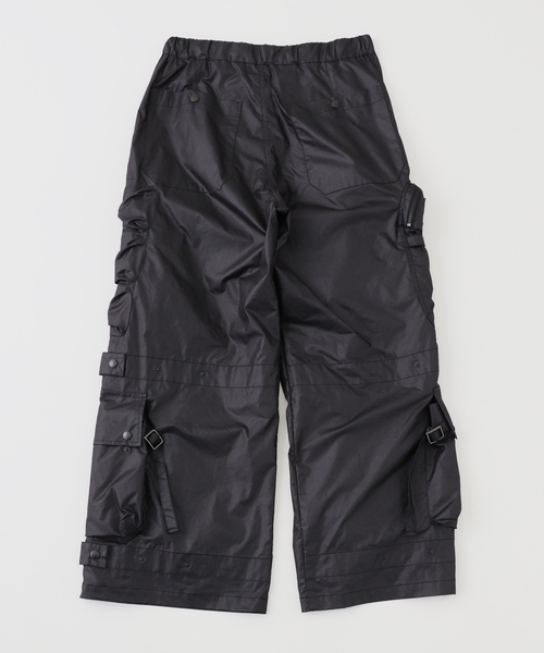 DAIRIKU(ダイリク)の「DAIRIKU / ダイリク "Bruce" Waxed Millitary Pants(カーゴパンツ・メンズ・ブラック・MEDIUM)」の2枚目の写真