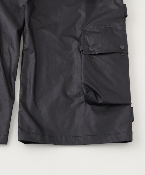 DAIRIKU(ダイリク)の「DAIRIKU / ダイリク "Bruce" Waxed Millitary Pants(カーゴパンツ・メンズ・ブラック・MEDIUM)」の5枚目の写真