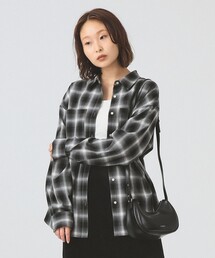 Ray BEAMS | オンブレチェック ビッグ シャツ(シャツ/ブラウス)