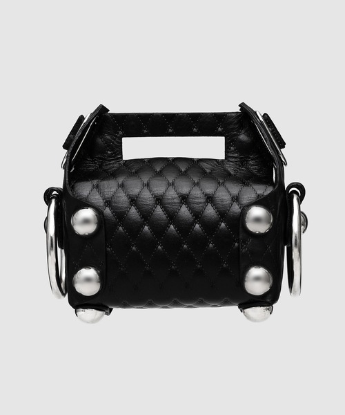MASU（エムエーエスユー）の「LEATHER CAKE BAG PETIT（ハンドバッグ