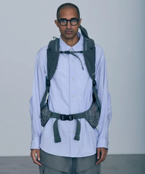 CMF OUTDOOR GARMENT(シーエムエフアウトドアガーメント)の「CMF OUTDOOR GARMENT/シーエムエフ アウトドアガーメント SHOOTING SHIRTS シューティングシャツ(シャツ/ブラウス・メンズ・グレー/ブルー・L/M/S)」の4枚目の写真