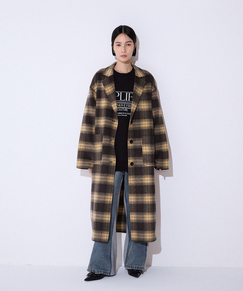 ショートビーバーチェスターロングコート/579536（チェスターコート