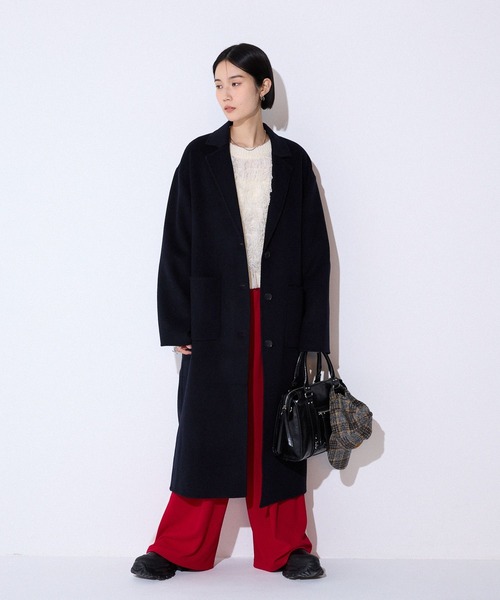 た*び様 24AW✨マルティニーク　ショートビーバーチェスターコート　ウール　ベ 24AW✨マルティニーク ショートビーバーチェスターコート ウール