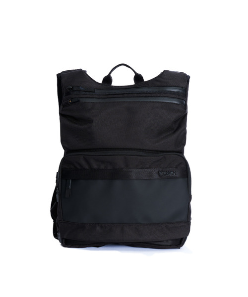 CHROME（クローム）の「［ CHROME / クローム ］AXCEL BRIEF PACK SLIM BK_BLACK / アクセル ブリーフパック スリム ブラック 耐水 10L バックパック ビジネスバッグ 完全防水ポケット 15インチPC収納（バックパック/リュック・メンズ・ブラック・FREE）」の5枚目の写真