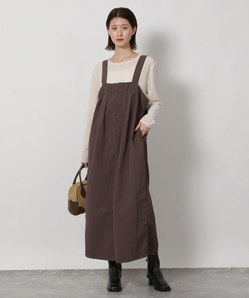 セール】タック入りベルトジャンスカ / 588871（ワンピース）｜LAKOLE