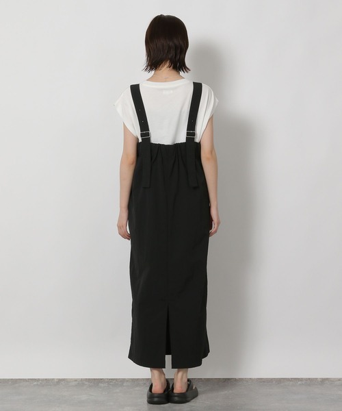 LAKOLE（ラコレ）の「タック入りベルトジャンスカ / 588871（ワンピース・レディース・ブラック/サンドグレー/ブラウン・FREE）」の6枚目の写真