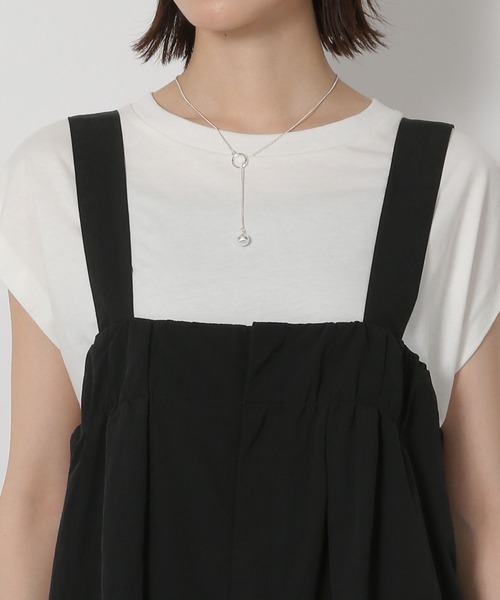 LAKOLE（ラコレ）の「タック入りベルトジャンスカ / 588871（ワンピース・レディース・ブラック/サンドグレー/ブラウン・FREE）」の8枚目の写真