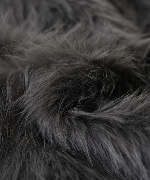 reca(レカ)の「フォックス風ファーベスト(ベスト・レディース・アイボリー/チャコールグレー/グレイッシュベージュ・FREE)」の18枚目の写真