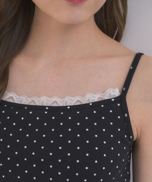 ems excite（エムズエキサイト）の「【新色追加】ホルター付きキャミソール（Tシャツ/カットソー・レディース・オフホワイト/ブラック系その他4/ホワイト系その他/ブラウン系その他2・FREE）」の10枚目の写真