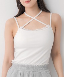 ems excite | 【新色追加】ホルター付きキャミソール(Tシャツ/カットソー)