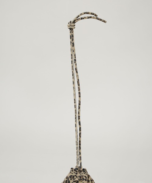 HASHIBAMI（ハシバミ）の「HASHIBAMI/レオパード ボンサック ポシェット（ショルダーバッグ・レディース・その他1・FREE）」の12枚目の写真