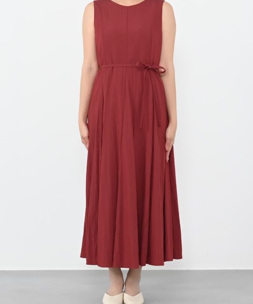 COHINA(コヒナ)の「パネルマチフレアワンピース 【低身長・小柄女性】(ワンピース・レディース・ホワイト/ブラック/レッド・SHORT/REGULAR)」の17枚目の写真