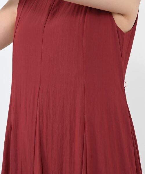 COHINA(コヒナ)の「パネルマチフレアワンピース 【低身長・小柄女性】(ワンピース・レディース・ホワイト/ブラック/レッド・SHORT/REGULAR)」の20枚目の写真