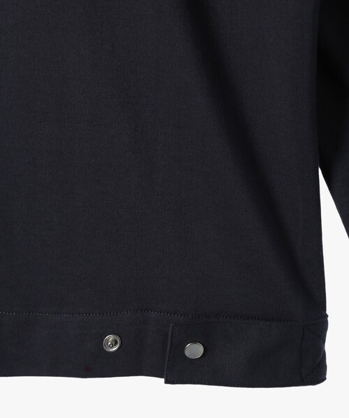 agnes b.(アニエスベー)の「メンズ オーガニックコットン 長袖 カーディガンプレッション(カーディガン/ボレロ・メンズ・グレー系その他・1/2/3)」の7枚目の写真