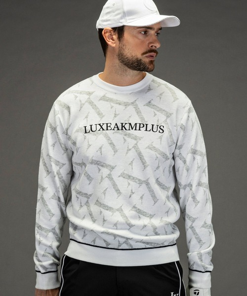 セール】LUXEAKMPLUS(リュクスエイケイエムプラス)ゴルフ ジャガード織