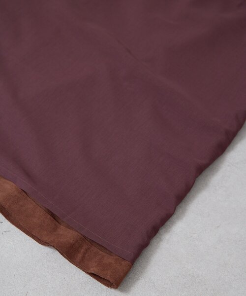 セール】【HERITANOVUM】エコスエードミニドレス（ワンピース