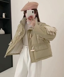 aimoha（アイモハ）の「ダッフルショート丈ダウン (AW)（ダウンジャケット/コート）」