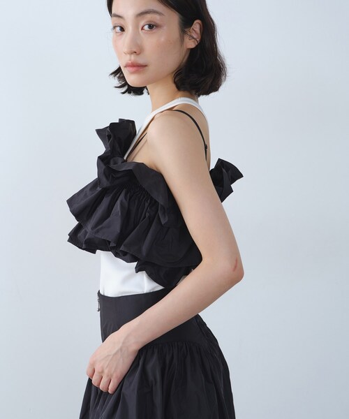 frill design bustier（シャツ/ブラウス）｜CODE A（コードエー）の