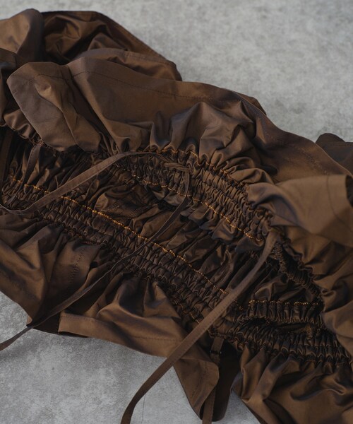 frill design bustier（シャツ/ブラウス）｜CODE A（コードエー）の