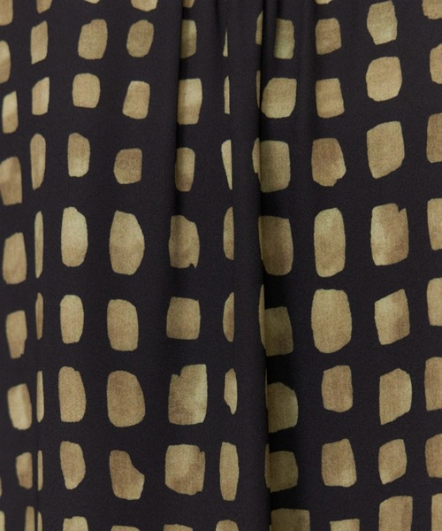 INED（イネド）の「デフォルメチェックプリントスカート【セットアップ対応】（スカート・レディース・ブラック・7号/9号/11号）」の10枚目の写真