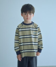 【別注】＜UNIVERSAL OVERALL＞ボーダー プルオーバー / キッズ  100cm-130cm