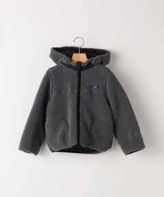 DANTON - DANTONインサレーションボアフリースフードジャケット  M  チャコールグレ WEB限定】[DANTON/ダントン] インサレーション ボアフリースフード