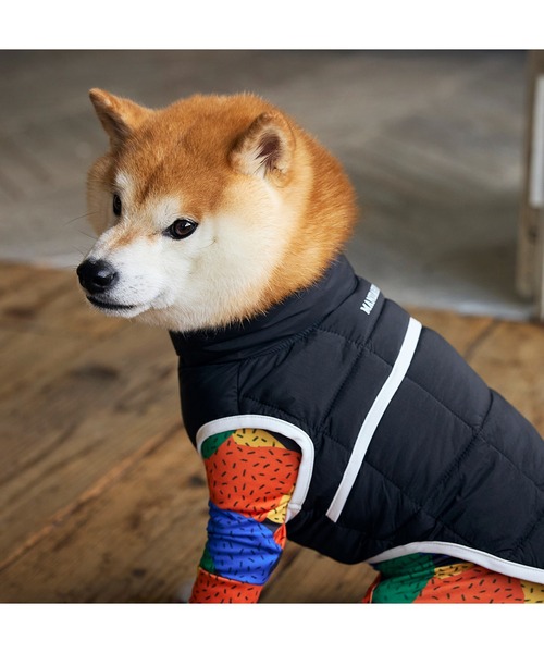 MANDARINE BROTHERS（マンダリンブラザーズ）の「スーパーライトパフベスト/小型犬/M/MD/L（ペットウェア・レディース・グレー/ブラック/ベージュ系その他・M/MD/L）」の8枚目の写真