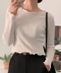 プリーツデザイン 半袖トップス プリーツ」に該当するTシャツ/カットソーファッション通販 - ZOZOTOWN