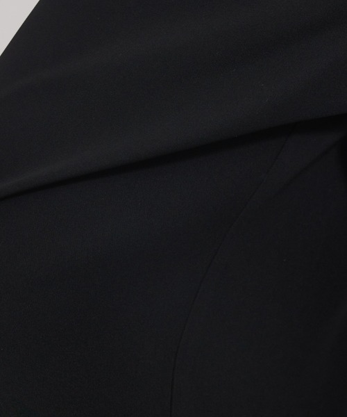 qualite（カリテ）の「【オールシーズン大活躍】ダブルサテンオールインワン/秋服/冬服/オケージョン/パーティ（つなぎ/オールインワン・レディース・ブラック・38/36）」の19枚目の写真