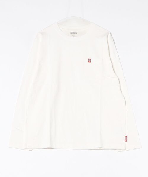COLEMAN(コールマン)の「★Coleman★1P REG CREW L/S(Tシャツ/カットソー・メンズ・ベージュ/グレー/ホワイト/ブラック・LARGE/X-LARGE/MEDIUM/SMALL)」の2枚目の写真
