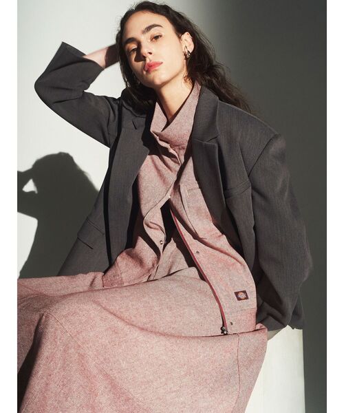 Dickies（ディッキーズ）の「【Dickies×ELENDEEK】ボリュームフレアスカート（スカート・レディース・ブラック/グレー/ボルドー・01/02）」の14枚目の写真