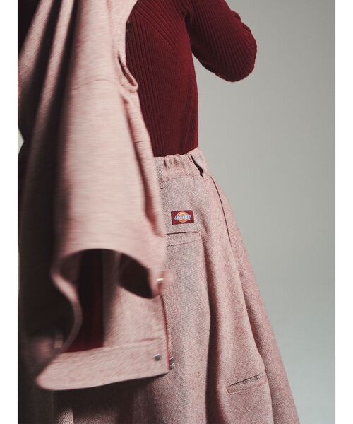 Dickies（ディッキーズ）の「【Dickies×ELENDEEK】ボリュームフレアスカート（スカート・レディース・ブラック/グレー/ボルドー・01/02）」の17枚目の写真