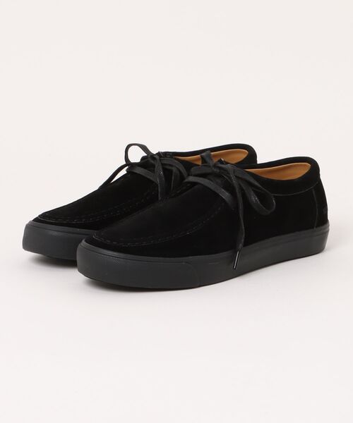 U.S. POLO ASSN.(ユーエスポロアッスン)の「【U.S. POLO ASSN./ユーエスポロアッスン】【落ち着いたスウェードを使用した高級感ある一足】フェイクスウェードブーツ ショートブーツ ワンポイント刺繍 ラバーソール(モカシン/デッキシューズ・メンズ・ブラック/キャメル・26.5cm/26cm/25.5cm/25cm/27cm)」の6枚目の写真