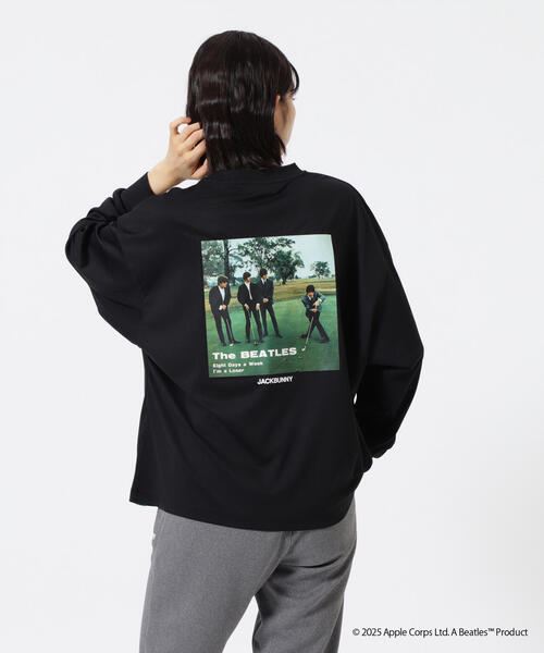 The BEATLES ×Jack Bunny!!】Pe天竺長袖Tシャツ（Tシャツ/カットソー 