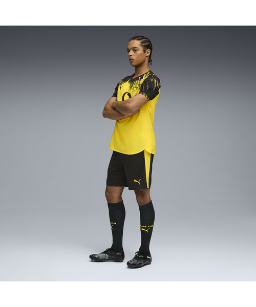 PUMA(プーマ)の「PUMA プーマ メンズ 2025-26 ドルトムント レプリカ ショーツ(その他パンツ・メンズ・ブラック×イエロー・SMALL/LARGE/X-LARGE/MEDIUM/X-SMALL)」の3枚目の写真