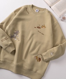Tom&Jerry | 【71】【TOM&JERRY/トムとジェリー】サガラ刺繍 裏起毛 アソート スウェット(スウェット)