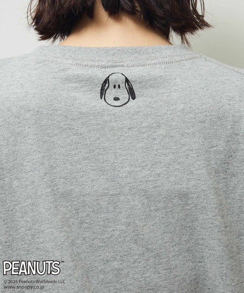 PEANUTS(ピーナッツ)の「■PEANUTS ミュージカルノート ロンTEE(Tシャツ/カットソー・レディース・グレー・FREE)」の10枚目の写真