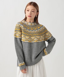 ノルディックニットプルオーバー